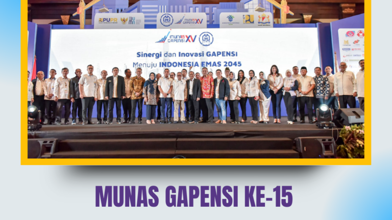 SINERGI DAN INOVASI GAPENSI MENUJU INDONESIA EMAS 2045