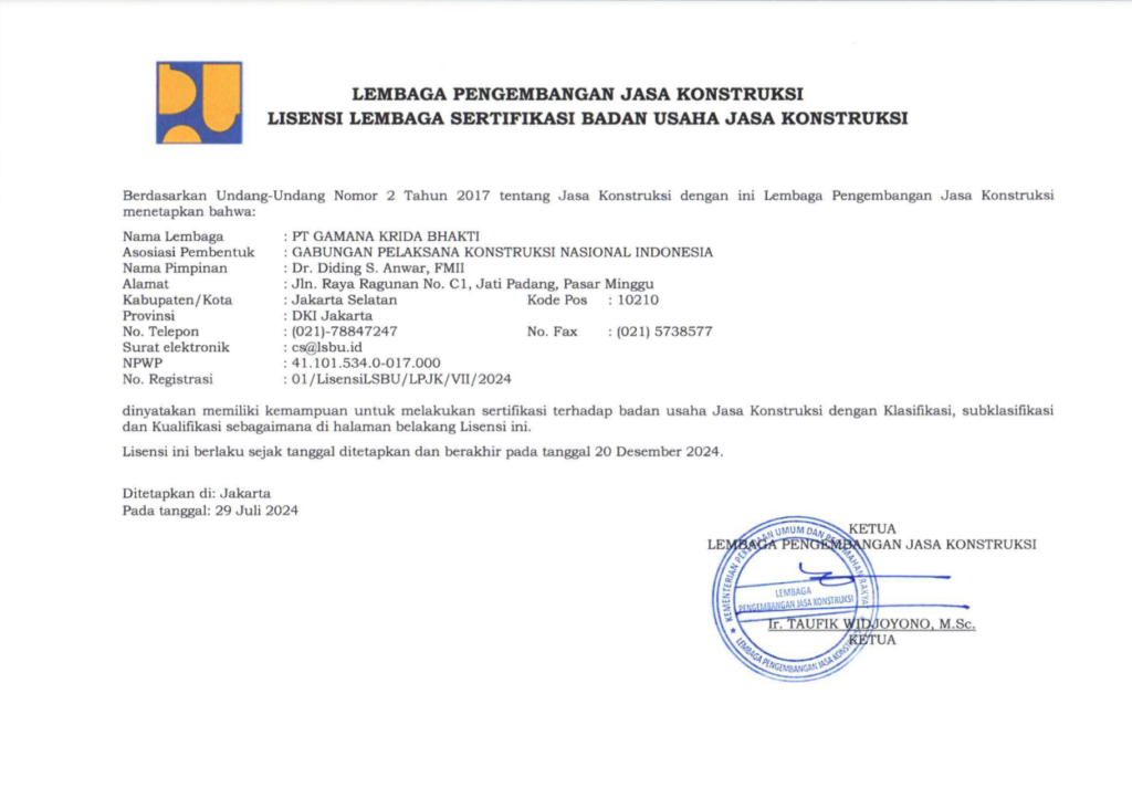Lisensi LSBU - Halaman 1
